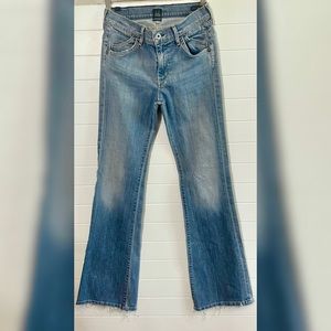 Citizens Of Humanity Light Blue Flared Jeans